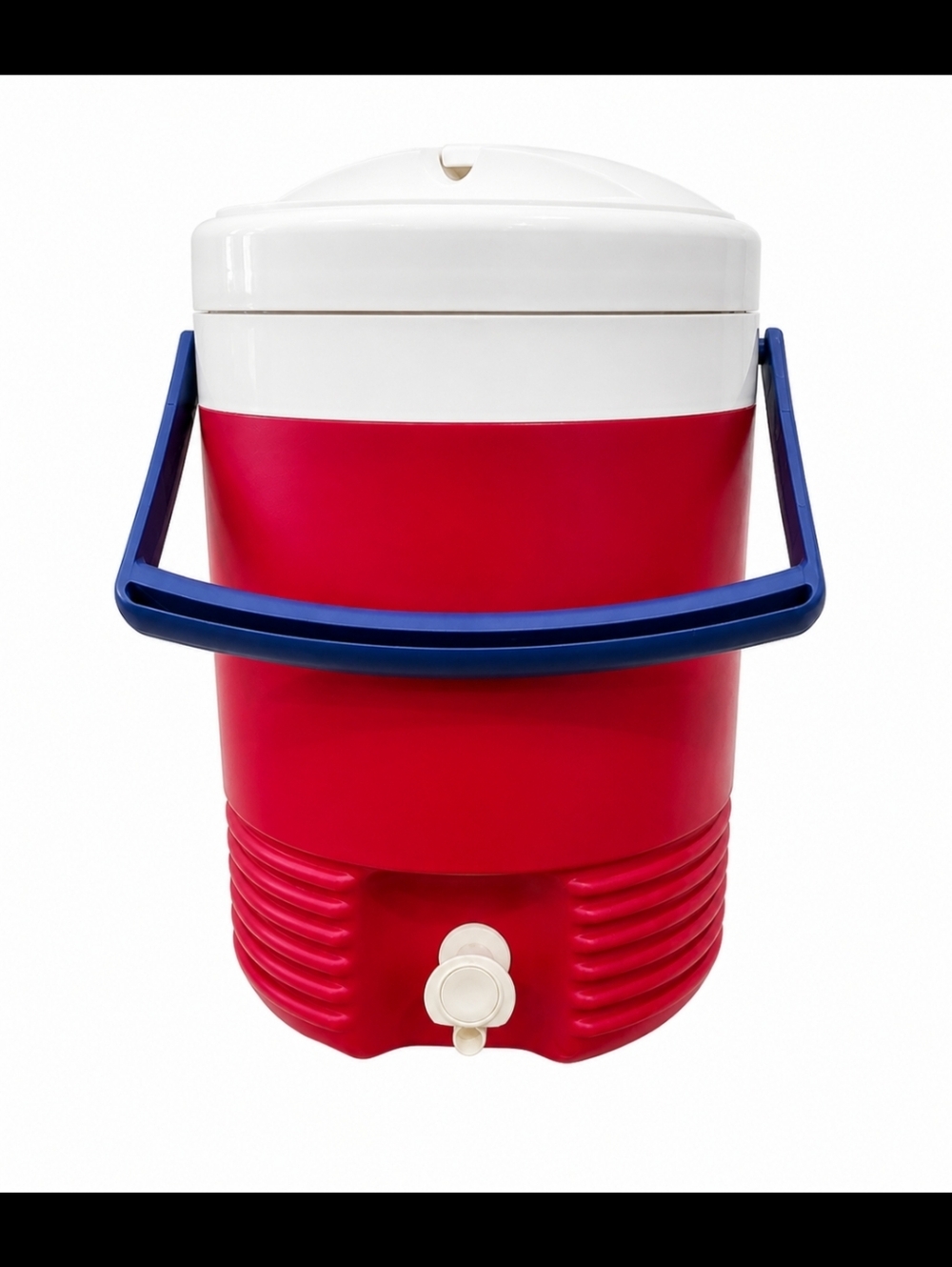 Igloo Red and White Cooler Jug with Blue Handle